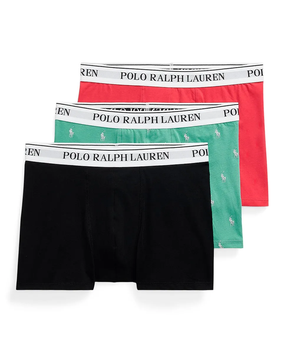Набор из трех мужских хлопковых боксеров в разных цветах Polo Ralph Lauren
Набор из трех мужских хлопковых боксеров в разных цветах Polo Ralph Lauren