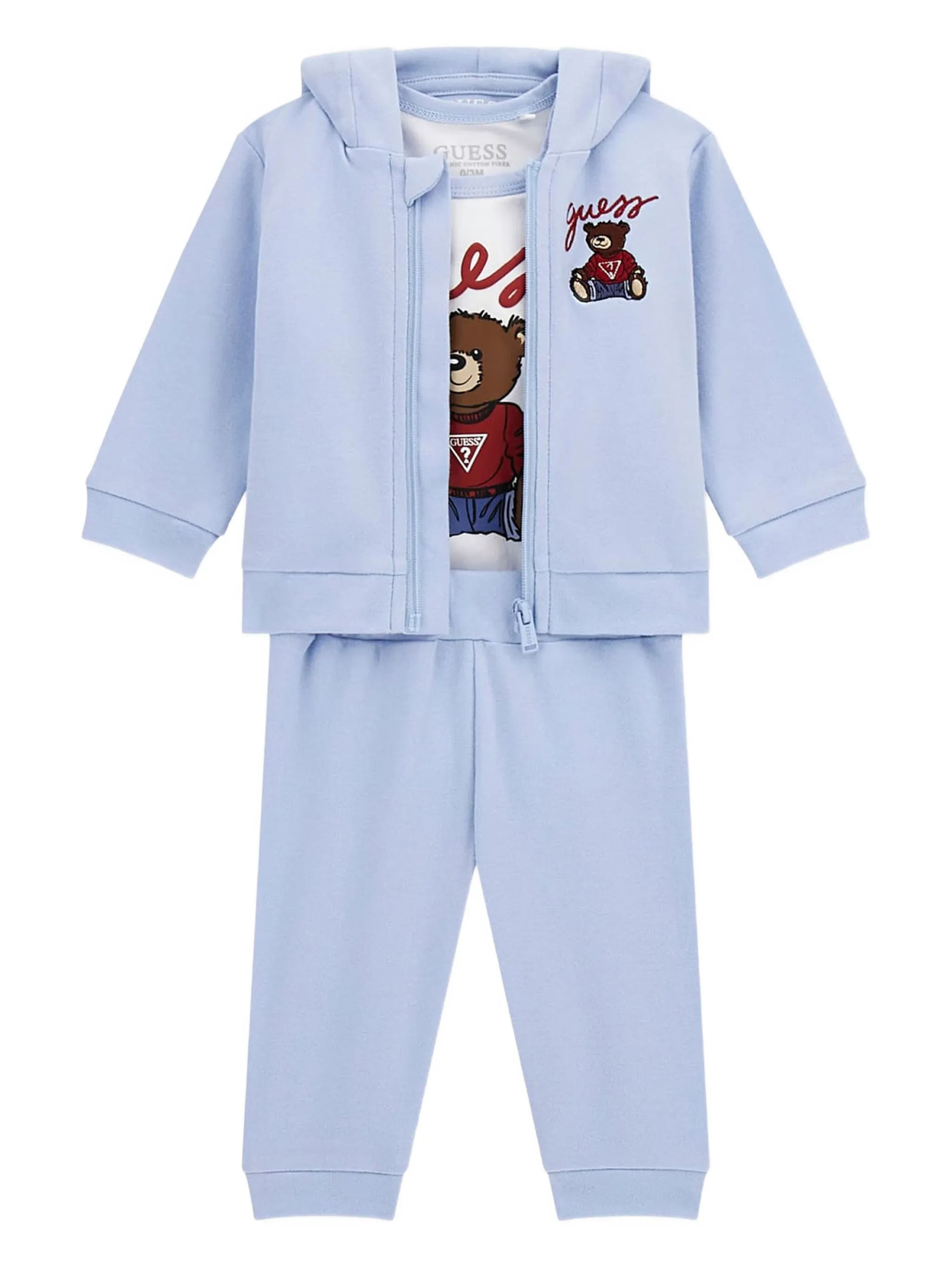 Спортивный костюм с принтом Guess Kids, синий
Спортивный костюм с принтом Guess Kids, синий