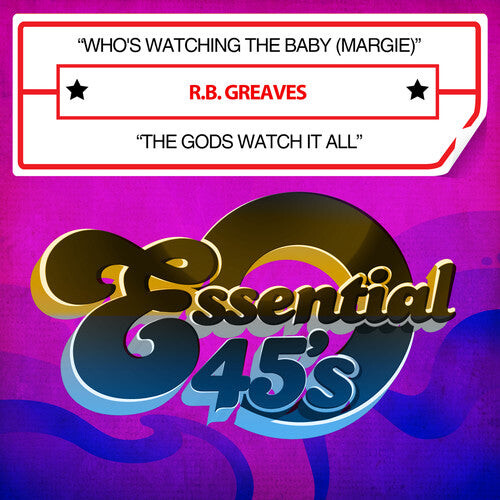 CD диск Greaves, R.B.: Who's Watching The Baby (Margie) / The Gods Watch It All
CD диск Greaves, R.B.: Who's Watching The Baby (Margie) / The Gods Watch It All