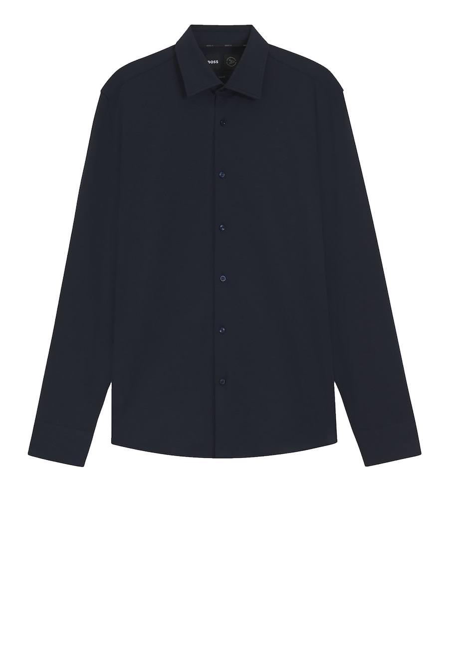 Рубашка на пуговицах классического кроя BOSS Hank, темно-синий
Рубашка на пуговицах классического кроя BOSS Hank, темно-синий