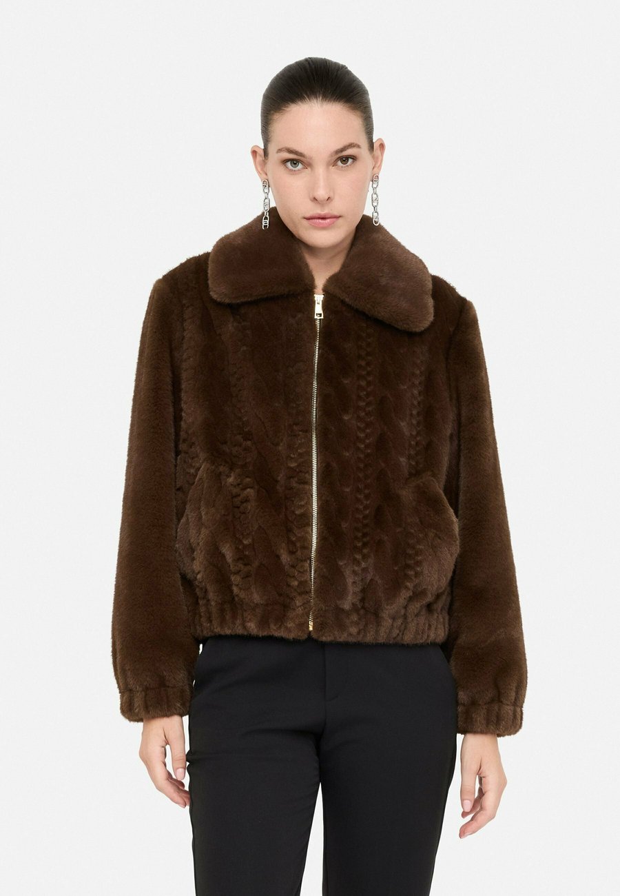 Флисовая куртка LIU JO Fleece jacket, Brown
Флисовая куртка LIU JO Fleece jacket, Brown