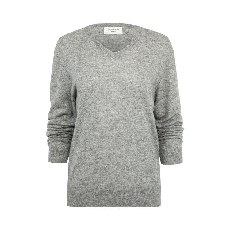 Лонгслив Saint Laurent V-Neck Long-Sleeve Jumper, Light China Grey
Лонгслив Saint Laurent V-Neck Long-Sleeve Jumper, Light China Grey