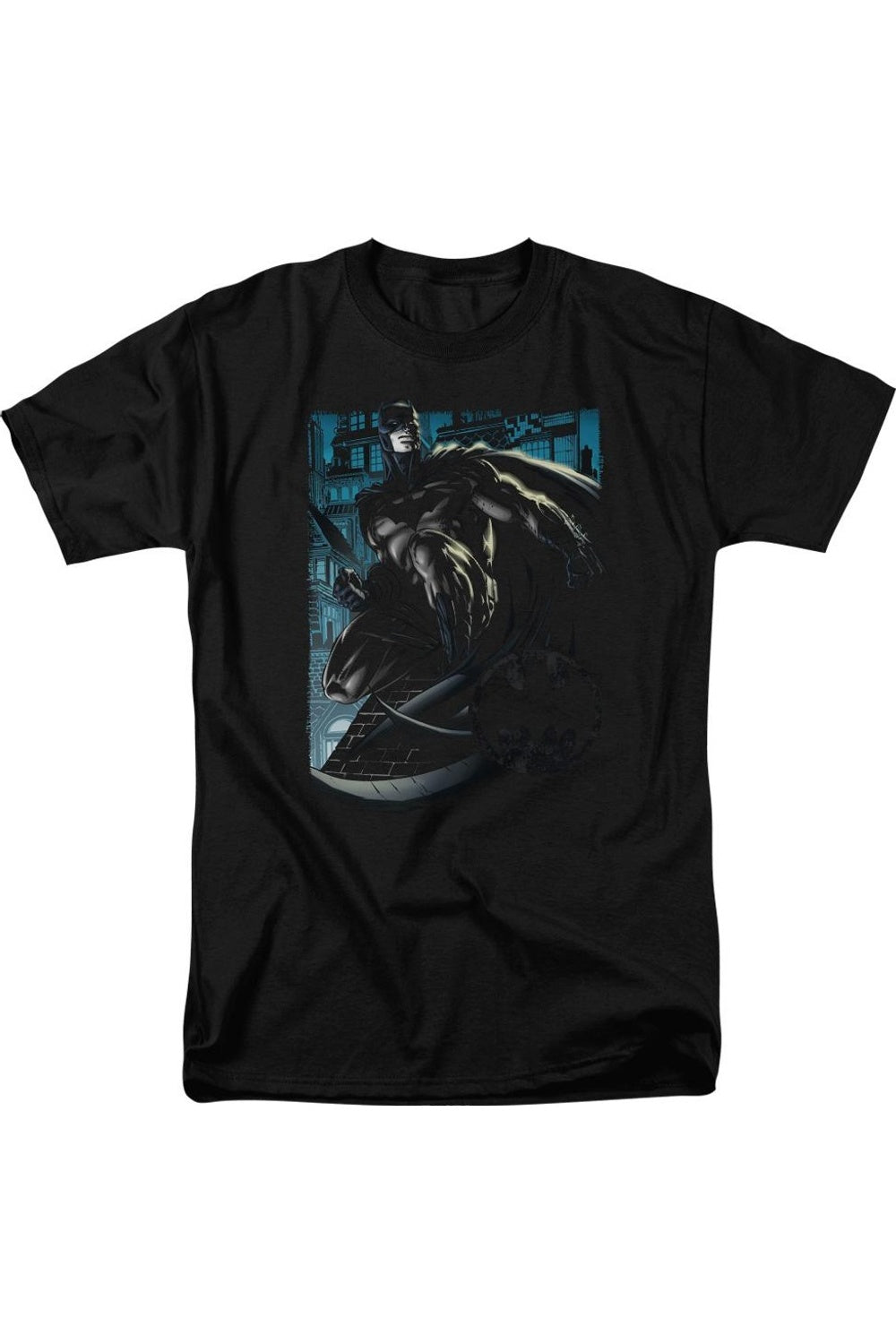 Футболка с коротким рукавом для взрослых «Batman Knight Falls In Gotham» Gildan, черный
Футболка с коротким рукавом для взрослых «Batman Knight Falls In Gotham» Gildan, черный