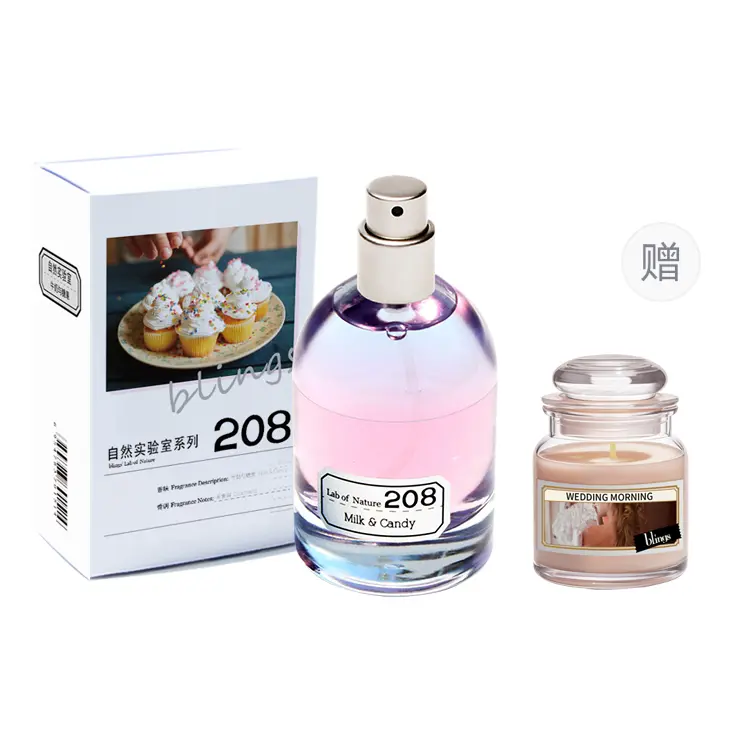 Парфюмерная вода Blings 208 Milk & Candy (свеча в подарок), 50 мл
Парфюмерная вода Blings 208 Milk & Candy (свеча в подарок), 50 мл