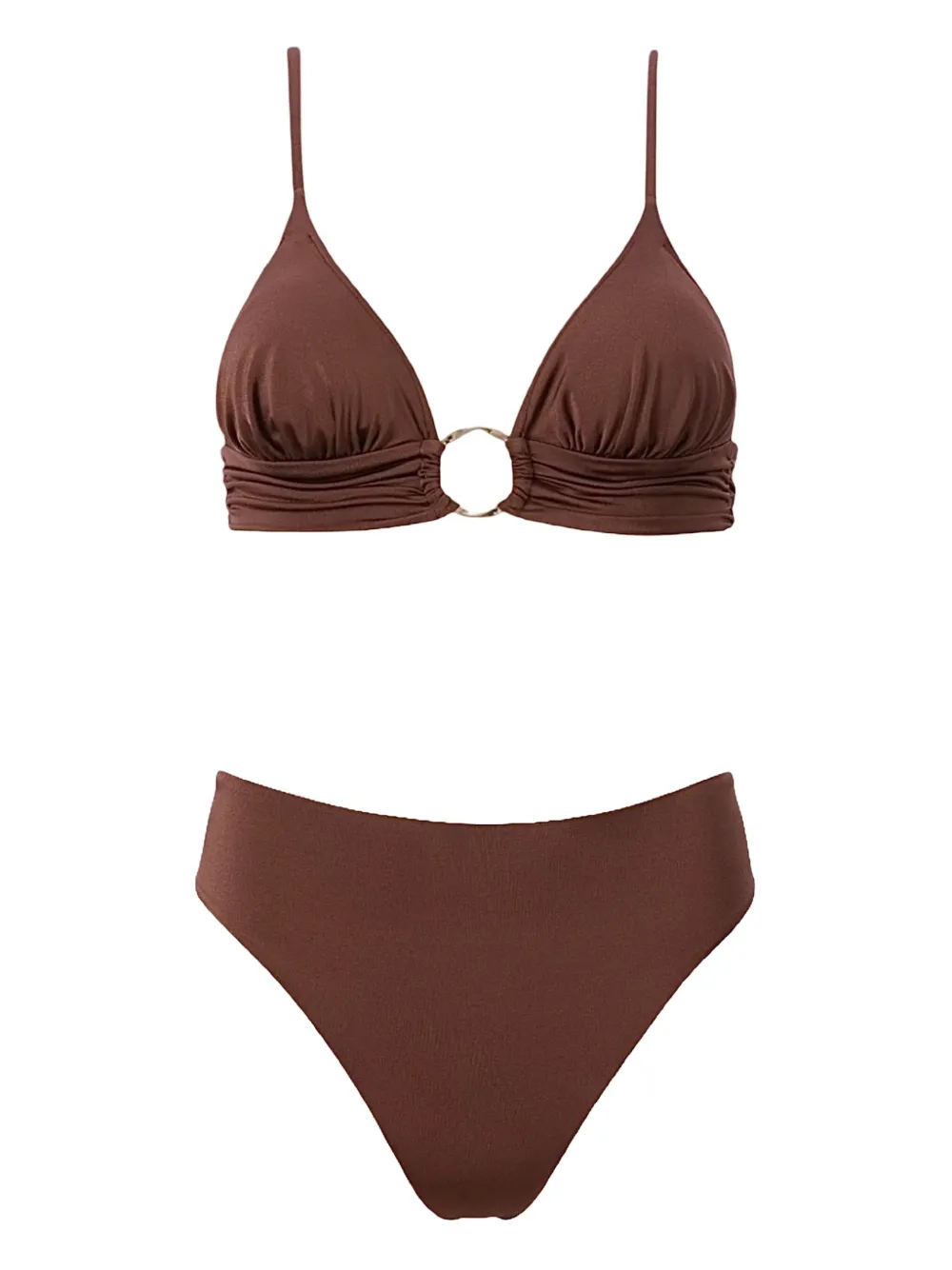 Бикини с кольцевыми деталями SOFIA ERHAN, коричневый
Бикини с кольцевыми деталями SOFIA ERHAN, коричневый
