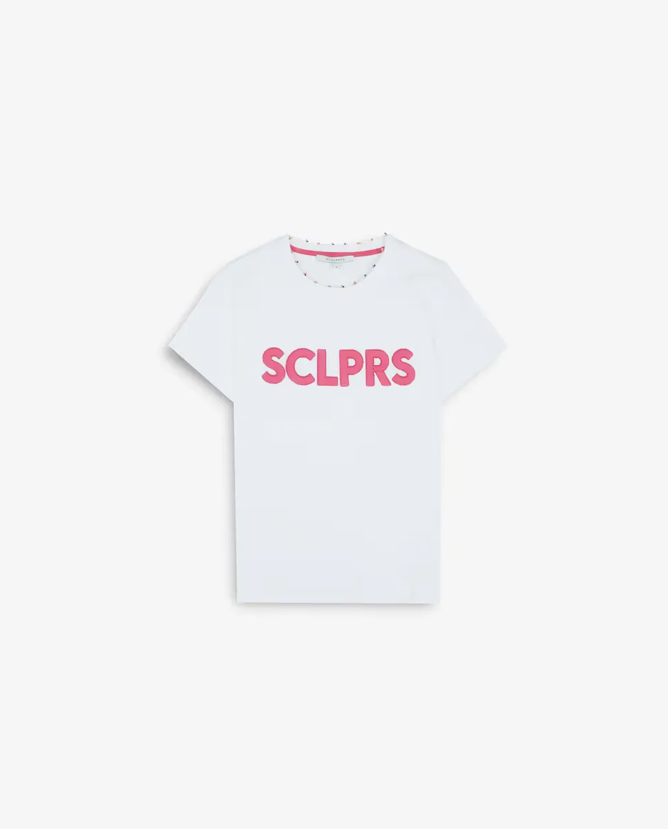Женская футболка из хлопка с короткими рукавами Scalpers, белый
Женская футболка из хлопка с короткими рукавами Scalpers, белый