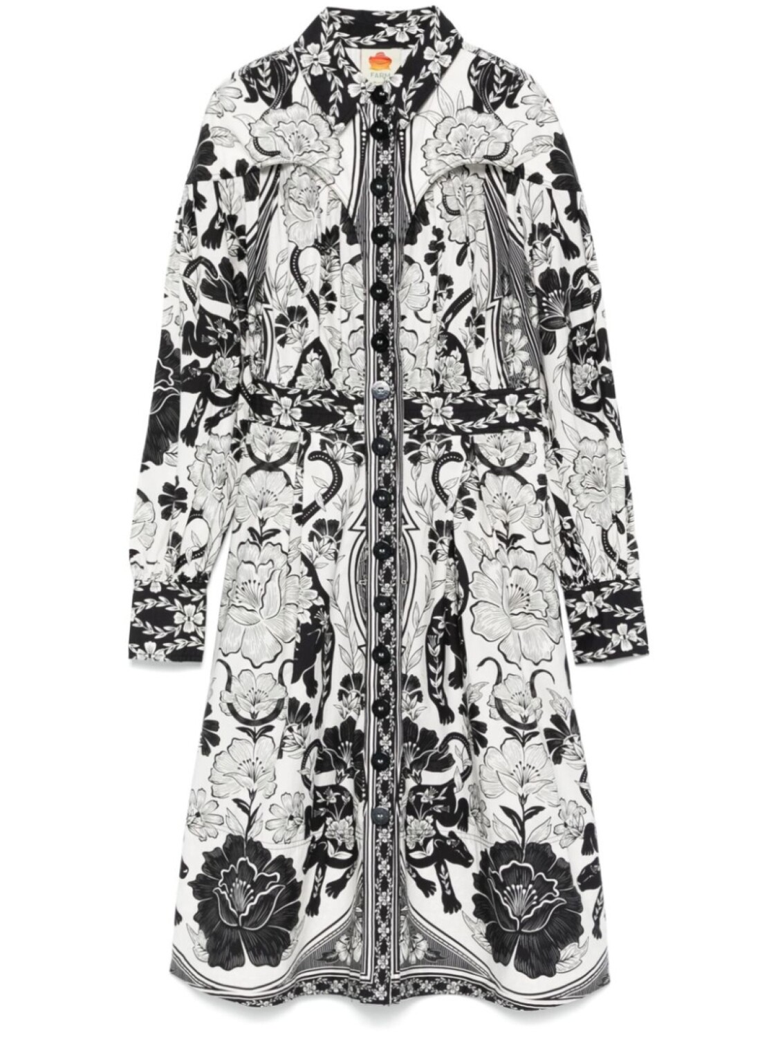 Платье миди FARM Rio Flower Leopards, белый
Платье миди FARM Rio Flower Leopards, белый