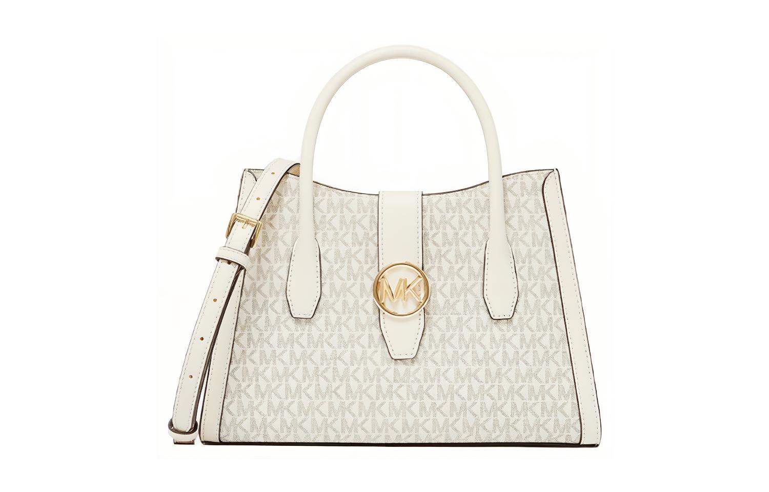 MICHAEL KORS Сумка через плечо из искусственной кожи среднего размера женская ванильно-белая 
MICHAEL KORS Сумка через плечо из искусственной кожи среднего размера женская ванильно-белая