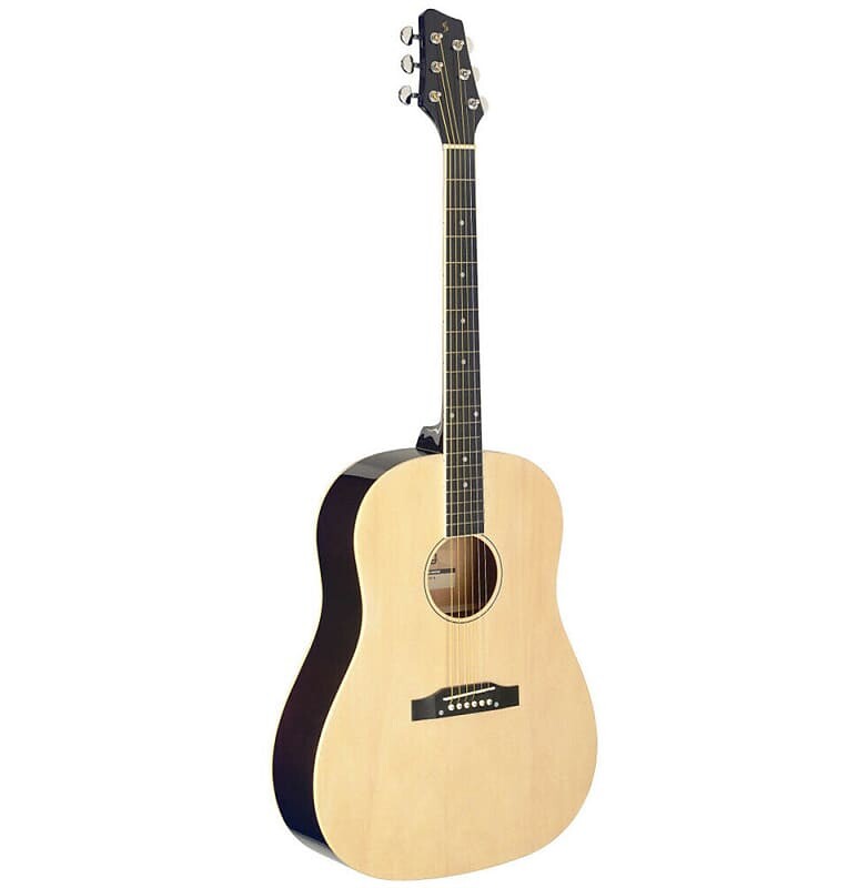 Акустическая гитара Stagg Dreadnought Full Size Student Acoustic Guitar - Natural
Акустическая гитара Stagg Dreadnought Full Size Student Acoustic Guitar - Natural