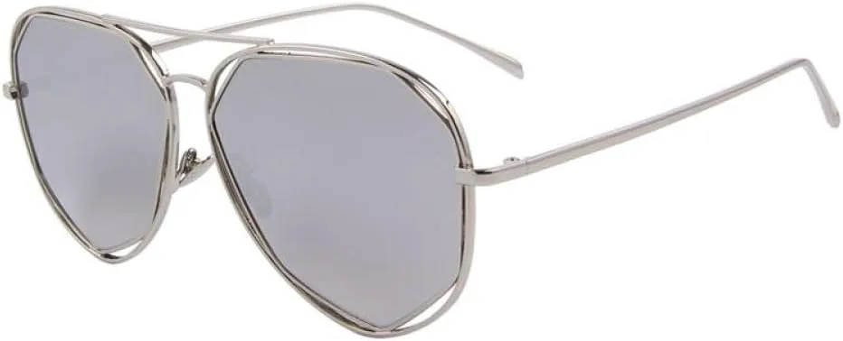 Модные женские солнцезащитные очки: классические, с двойным острием, зеркальными линзами, плоским экраном, летние, с защитой от УФ-излучения UV400 MTZJH, C05 Silver
Модные женские солнцезащитные очки: классические, с двойным острием, зеркальными линзами, плоским экраном, летние, с защитой от УФ-излучения UV400 MTZJH, C05 Silver