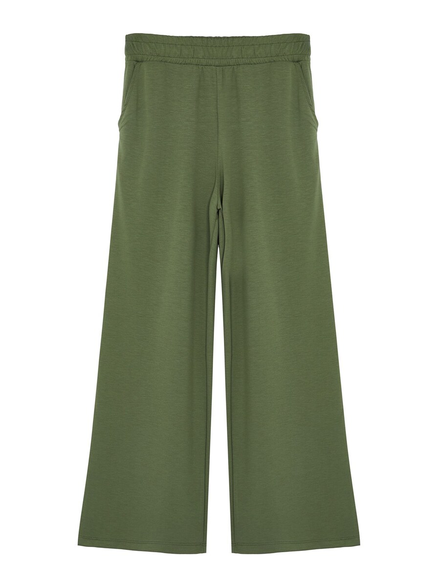 Широкие брюки Trendyol, оливковый
Широкие брюки Trendyol, оливковый