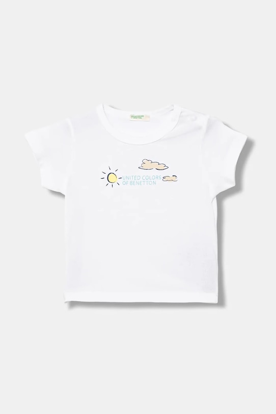 Хлопковая футболка для малышей United Colors Of Benetton, белый
Хлопковая футболка для малышей United Colors Of Benetton, белый