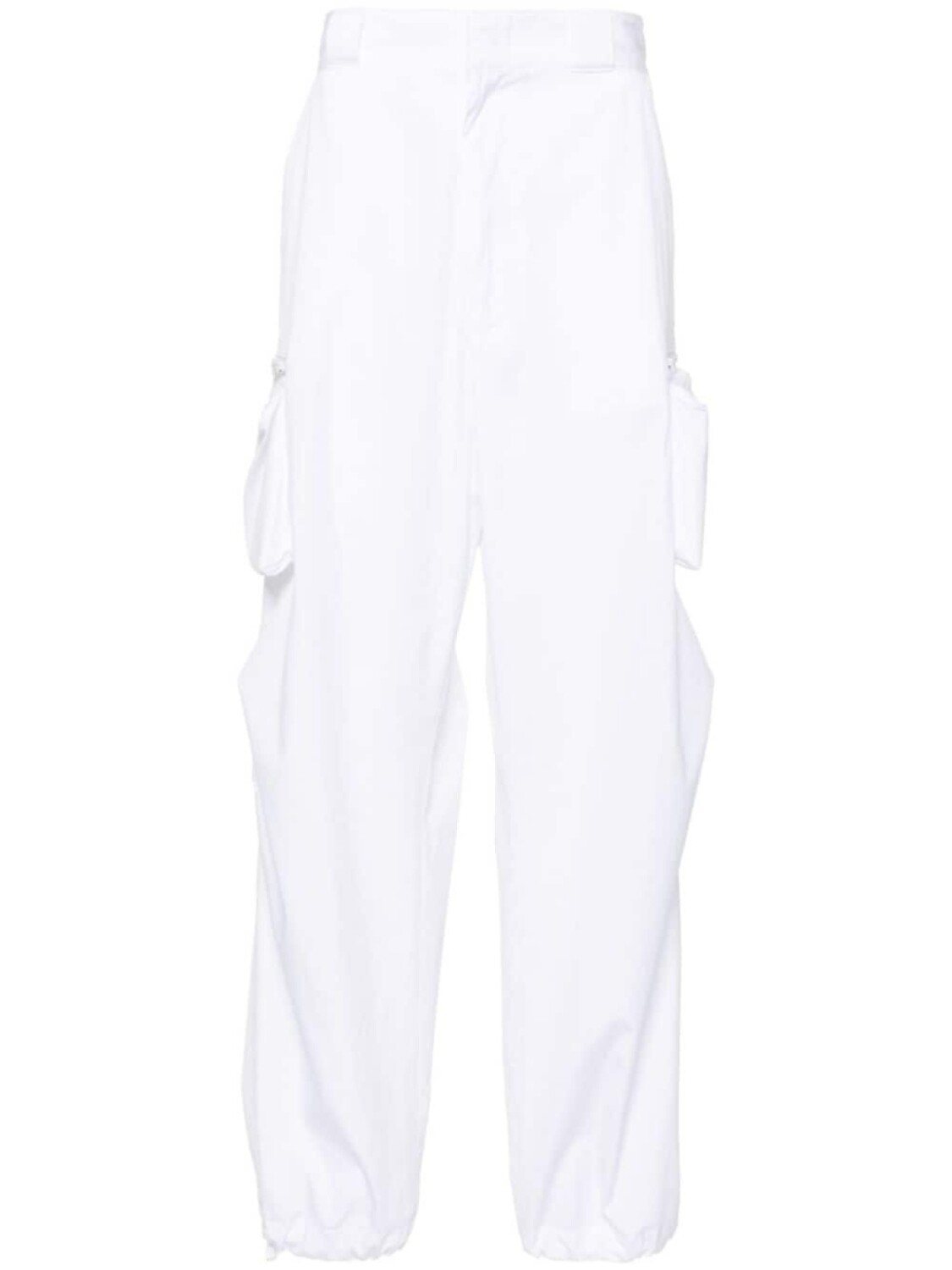 Прямые брюки карго Prada, белый
Прямые брюки карго Prada, белый
