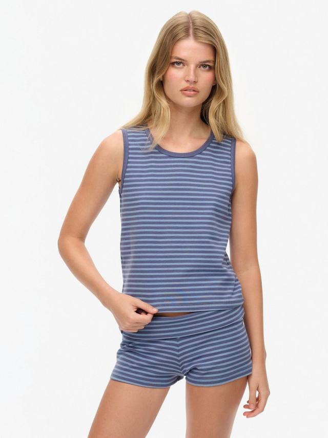 Футболка-майка в полоску Athletic Essentials Superdry, Tidal Blue
Футболка-майка в полоску Athletic Essentials Superdry, Tidal Blue