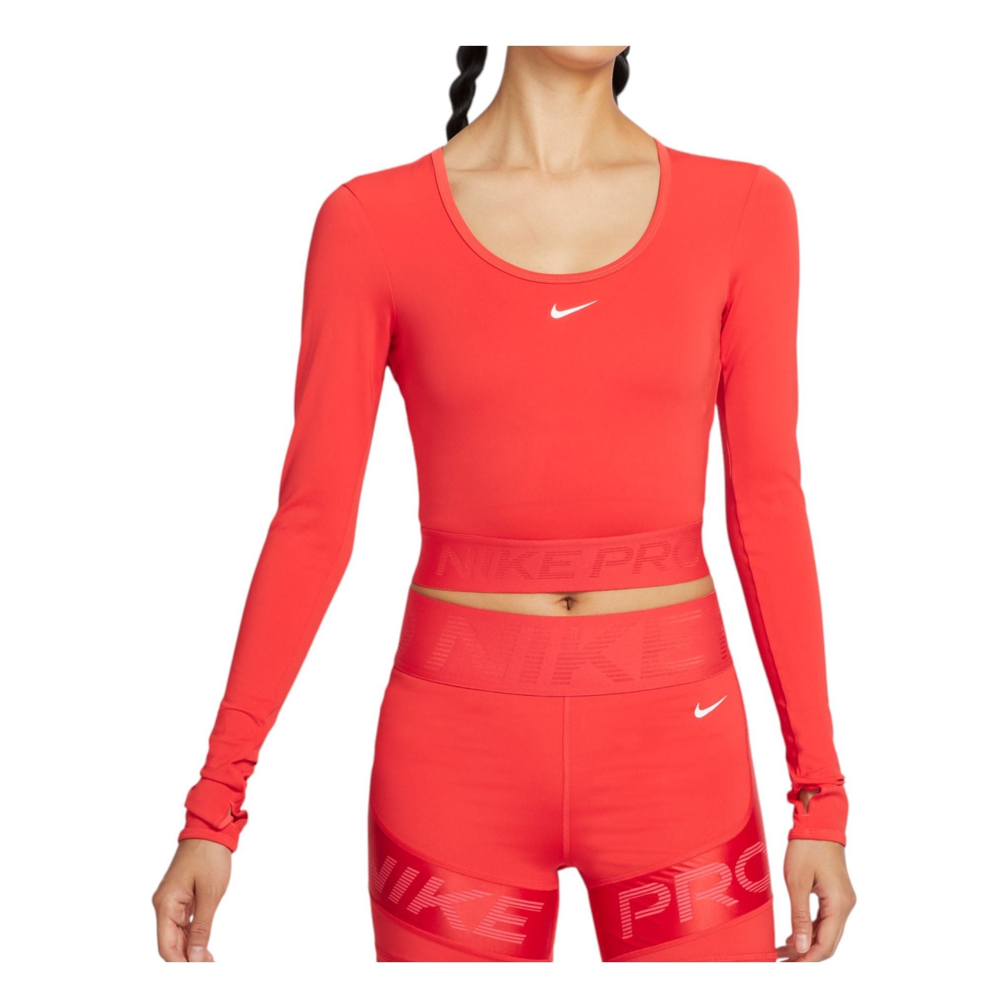 Топ (WMNS) Nike Pro Dri-Fit Cropped Long-Sleeve Top 'Light Crimson'
Топ (WMNS) Nike Pro Dri-Fit Cropped Long-Sleeve Top 'Light Crimson'