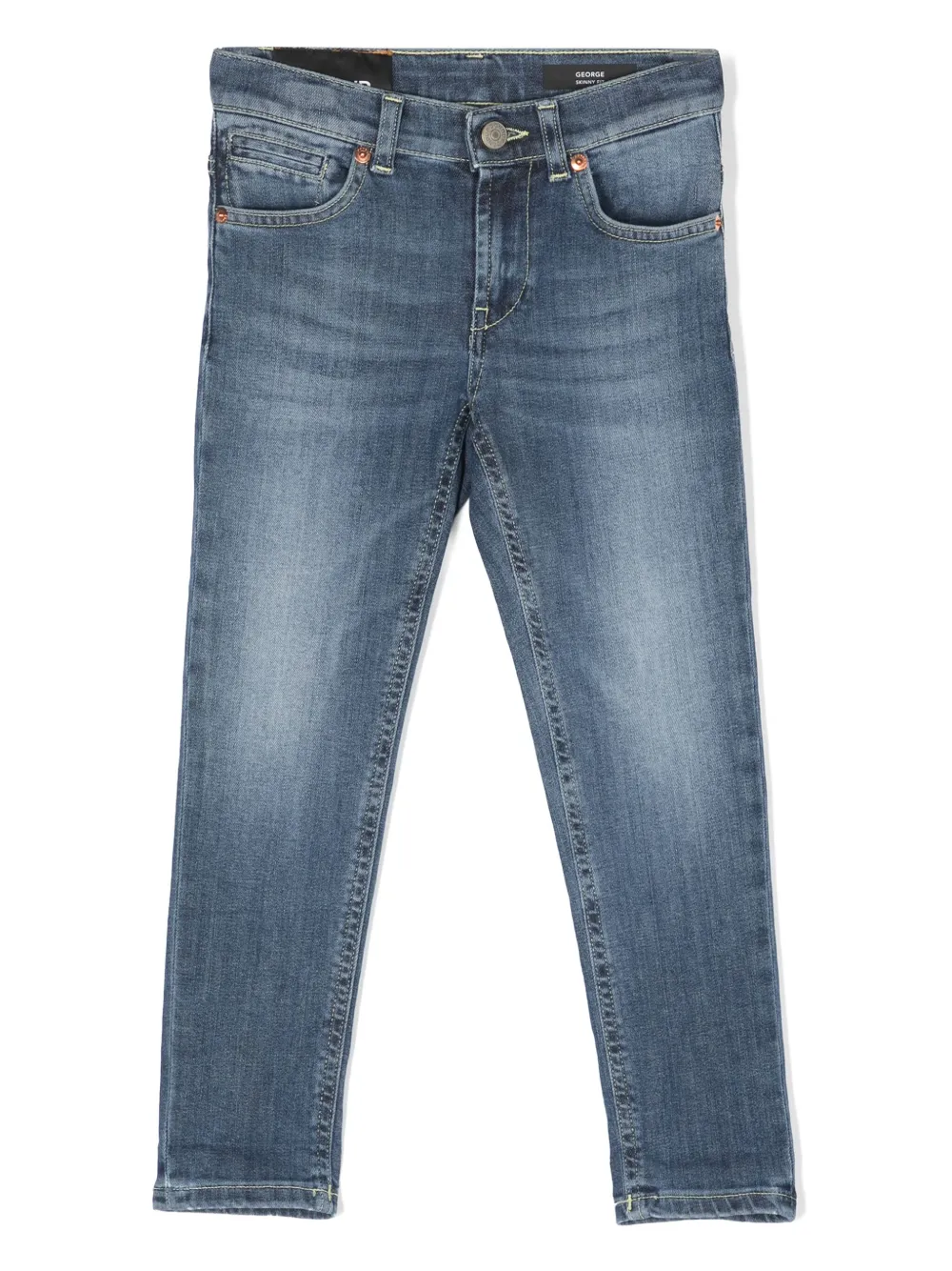 Джинсы скинни с манжетами DONDUP KIDS, синий
Джинсы скинни с манжетами DONDUP KIDS, синий