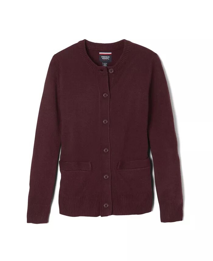 Свитер-кардиган с круглым вырезом для больших девочек Anti-Pill French Toast, красный
Свитер-кардиган с круглым вырезом для больших девочек Anti-Pill French Toast, красный