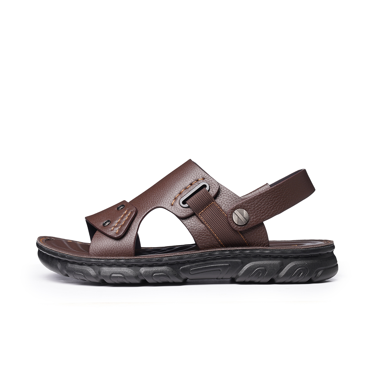 LAORENTOU Пляжные сандалии мужские черно-коричневые, цвет Brown
LAORENTOU Пляжные сандалии мужские черно-коричневые, цвет Brown