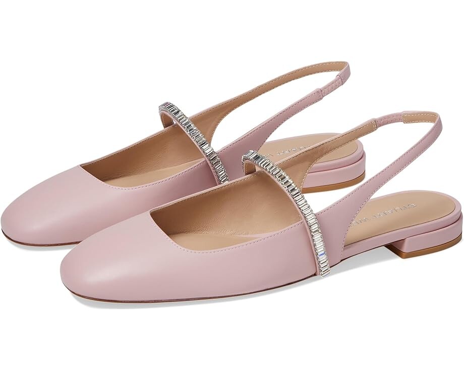 Туфли на плоской подошве Stuart Weitzman Stefanie Slingback Flat, цвет Ballet/Clear
Туфли на плоской подошве Stuart Weitzman Stefanie Slingback Flat, цвет Ballet/Clear