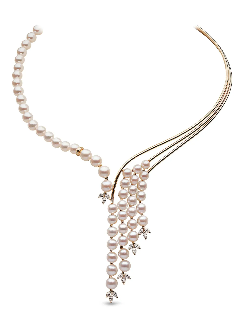 Ожерелье из 18-каратного желтого золота с жемчугом Акойя и бриллиантами Yoko London, золотой
Ожерелье из 18-каратного желтого золота с жемчугом Акойя и бриллиантами Yoko London, золотой