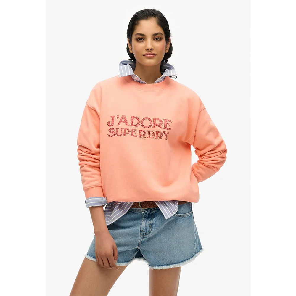 Толстовка Superdry Sport Luxe Loose, оранжевый
Толстовка Superdry Sport Luxe Loose, оранжевый