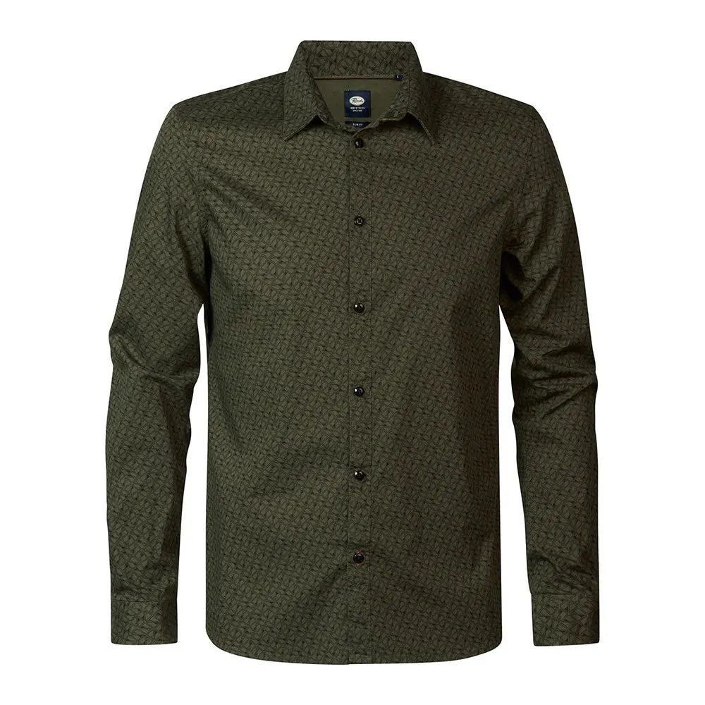 Рубашка Petrol Industries M-3040-SIL406, зеленый 
Рубашка Petrol Industries M-3040-SIL406, зеленый