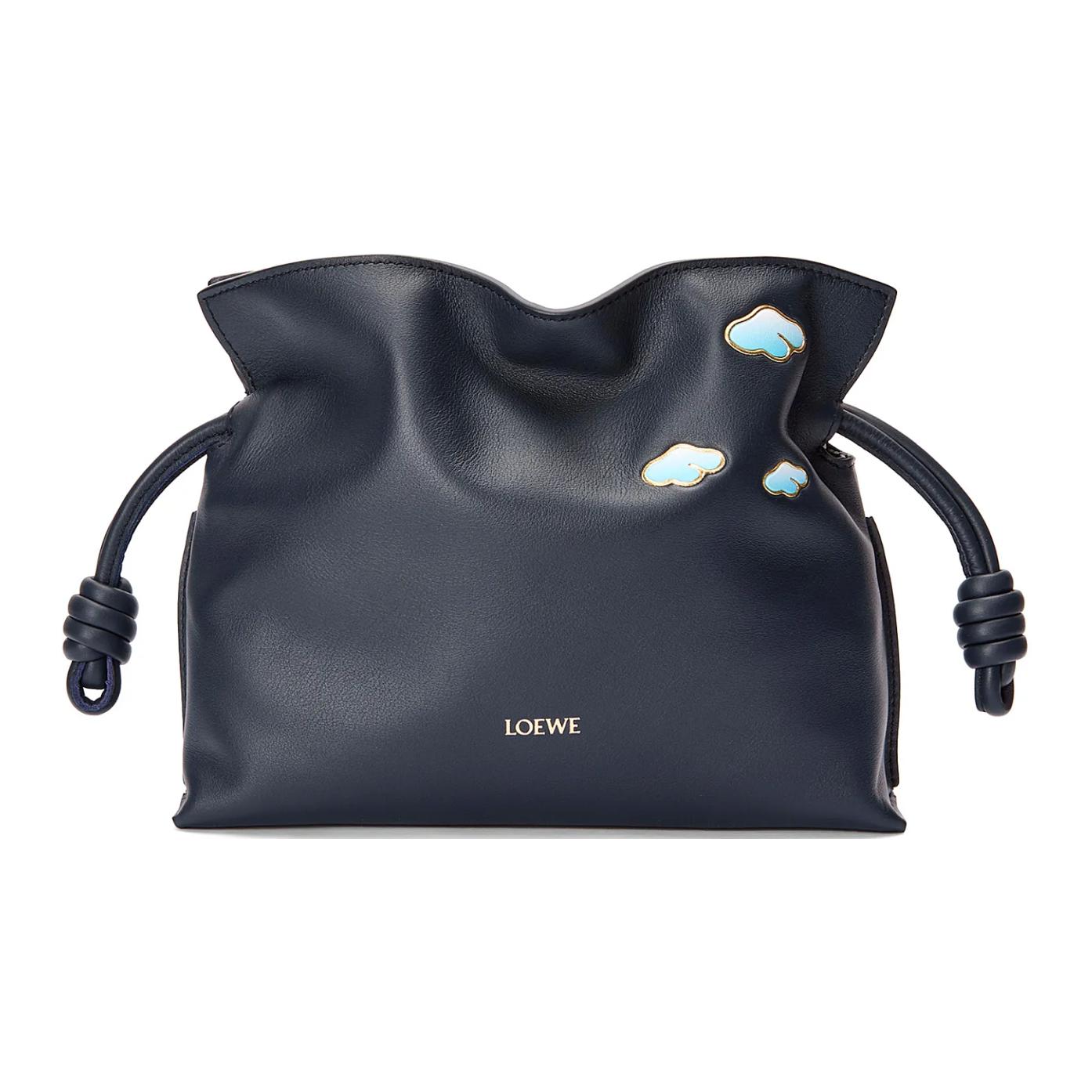 LOEWE Фламенко кожаная сумка через плечо миниатюрная женская темно-синяя
LOEWE Фламенко кожаная сумка через плечо миниатюрная женская темно-синяя