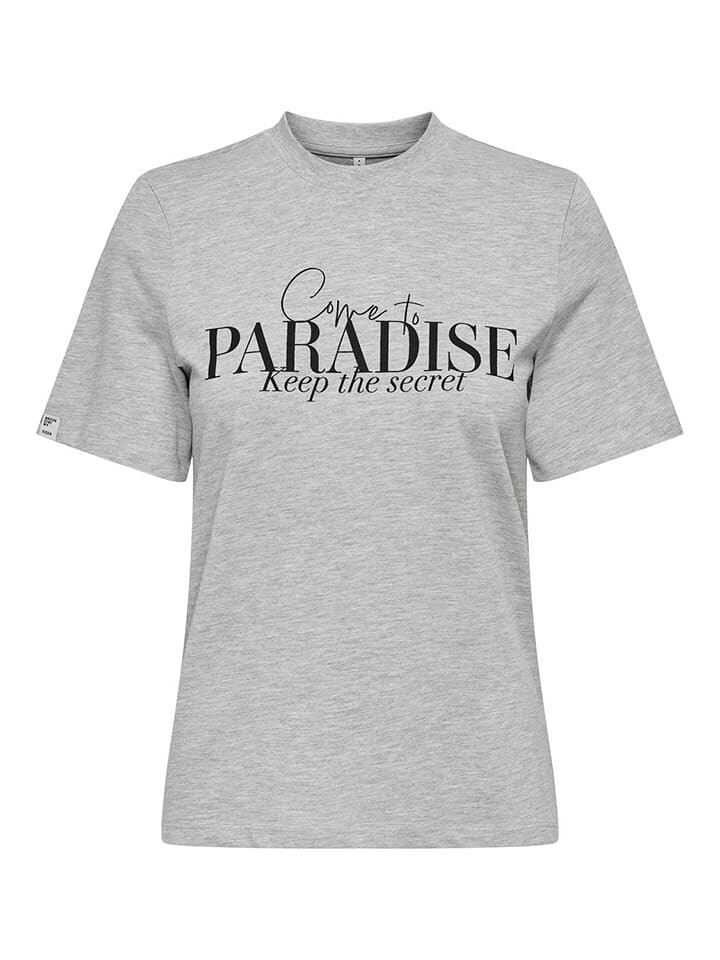 Футболка ONLY, серый 
Футболка ONLY, серый