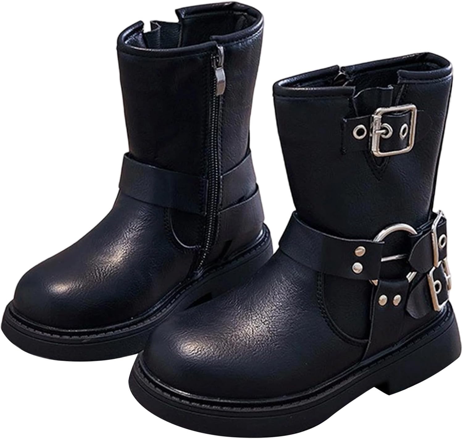 Детские ботильоны для девочек с боковой молнией, милым бантом, зимние снежные сапожки 2025 года, водонепроницаемые, с нескользящей подошвой, короткие, удобные, на массивной подошве, боевые ботинки Generic, A08 Black
Детские ботильоны для девочек с боковой молнией, милым бантом, зимние снежные сапожки 2025 года, водонепроницаемые, с нескользящей подошвой, короткие, удобные, на массивной подошве, боевые ботинки Generic, A08 Black