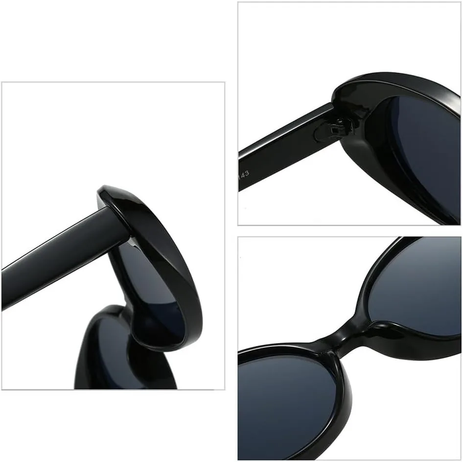 Овальные солнцезащитные очки, модные солнцезащитные очки в стиле ретро, солнцезащитные очки с маленькой оправой, защита от ультрафиолета UV400 TYUVIVO, White
Овальные солнцезащитные очки, модные солнцезащитные очки в стиле ретро, солнцезащитные очки с маленькой оправой, защита от ультрафиолета UV400 TYUVIVO, White