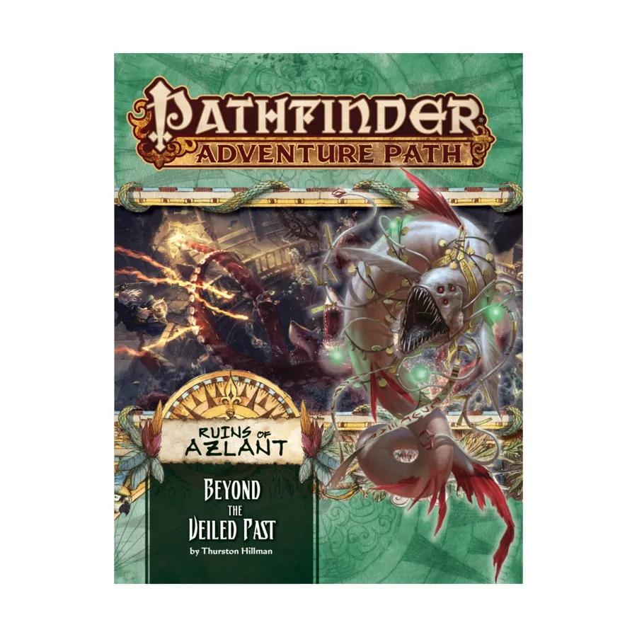 #126 "Ruins of Azlant #6 - Beyond the Veiled Past", Pathfinder Roleplaying Game (1st Edition) - Adventure Path #121 - #144, мягкая обложка
#126 "Ruins of Azlant #6 - Beyond the Veiled Past", Pathfinder Roleplaying Game (1st Edition) - Adventure Path #121 - #144, мягкая обложка