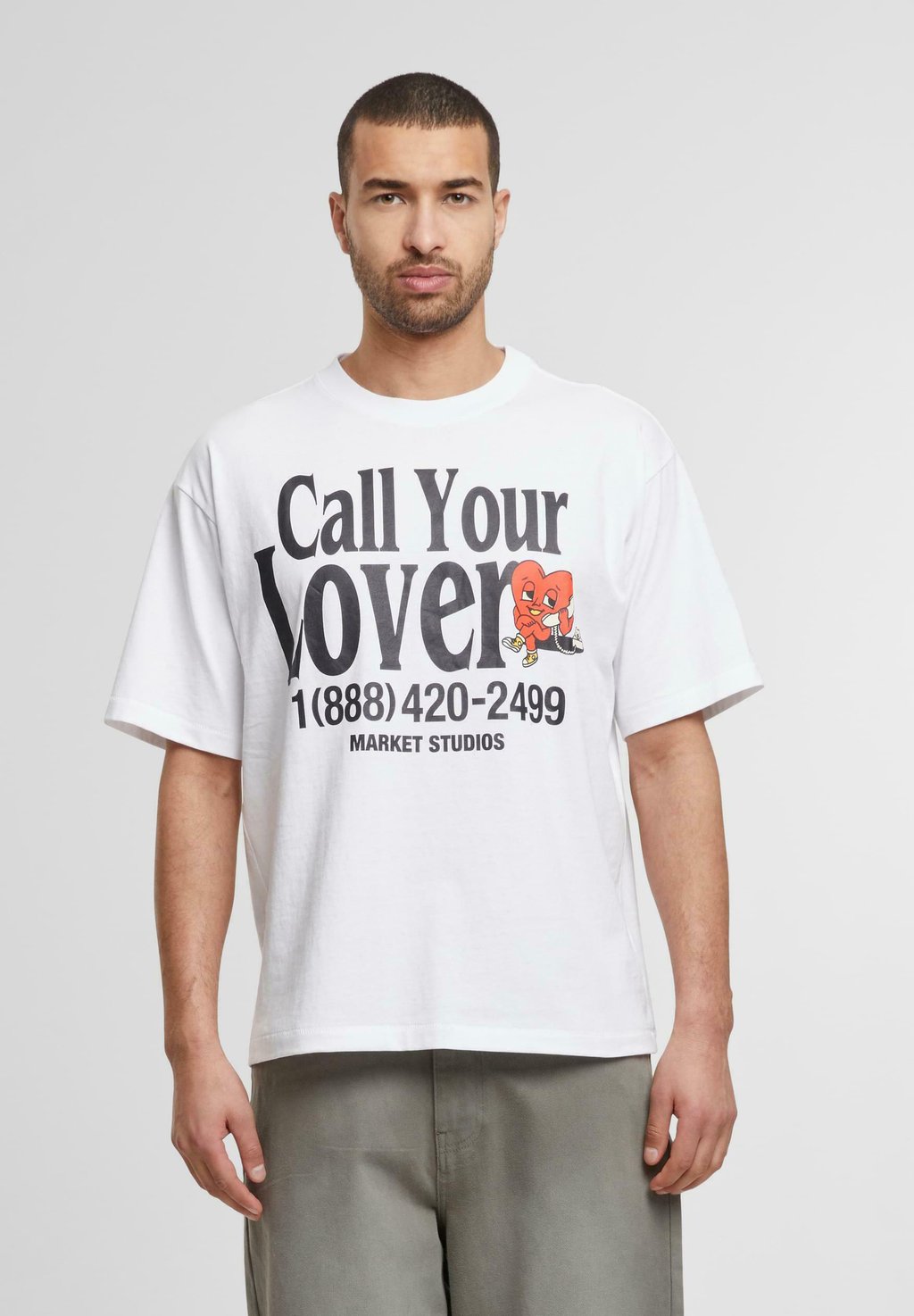 Футболка с принтом Market, белый
Футболка с принтом Market, белый