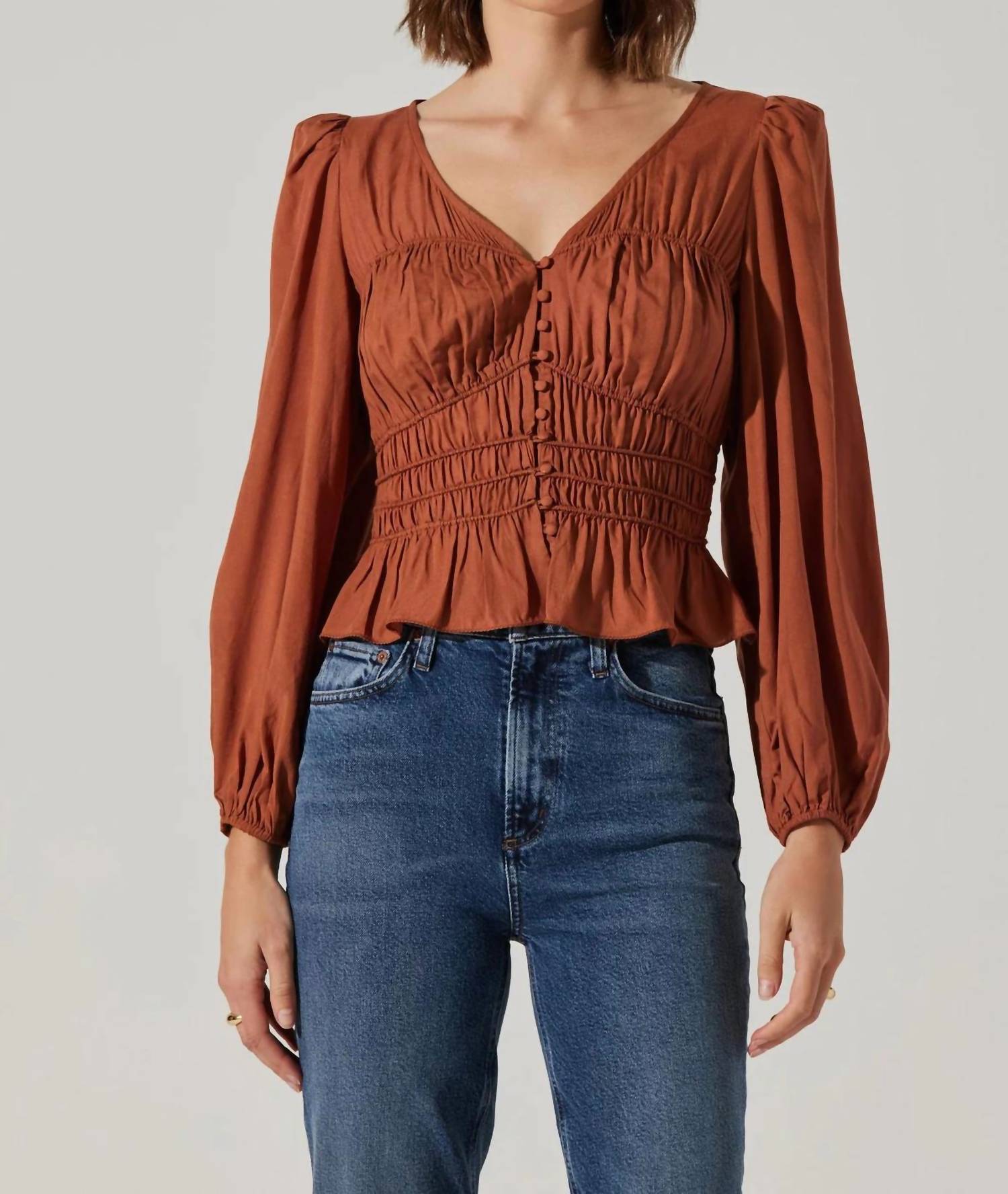 Топ Wilette коричневого цвета ASTR
Топ Wilette коричневого цвета ASTR