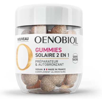 2 в 1 Sun Gummies Sun Preparator Автозагар Oenobiol
2 в 1 Sun Gummies Sun Preparator Автозагар Oenobiol