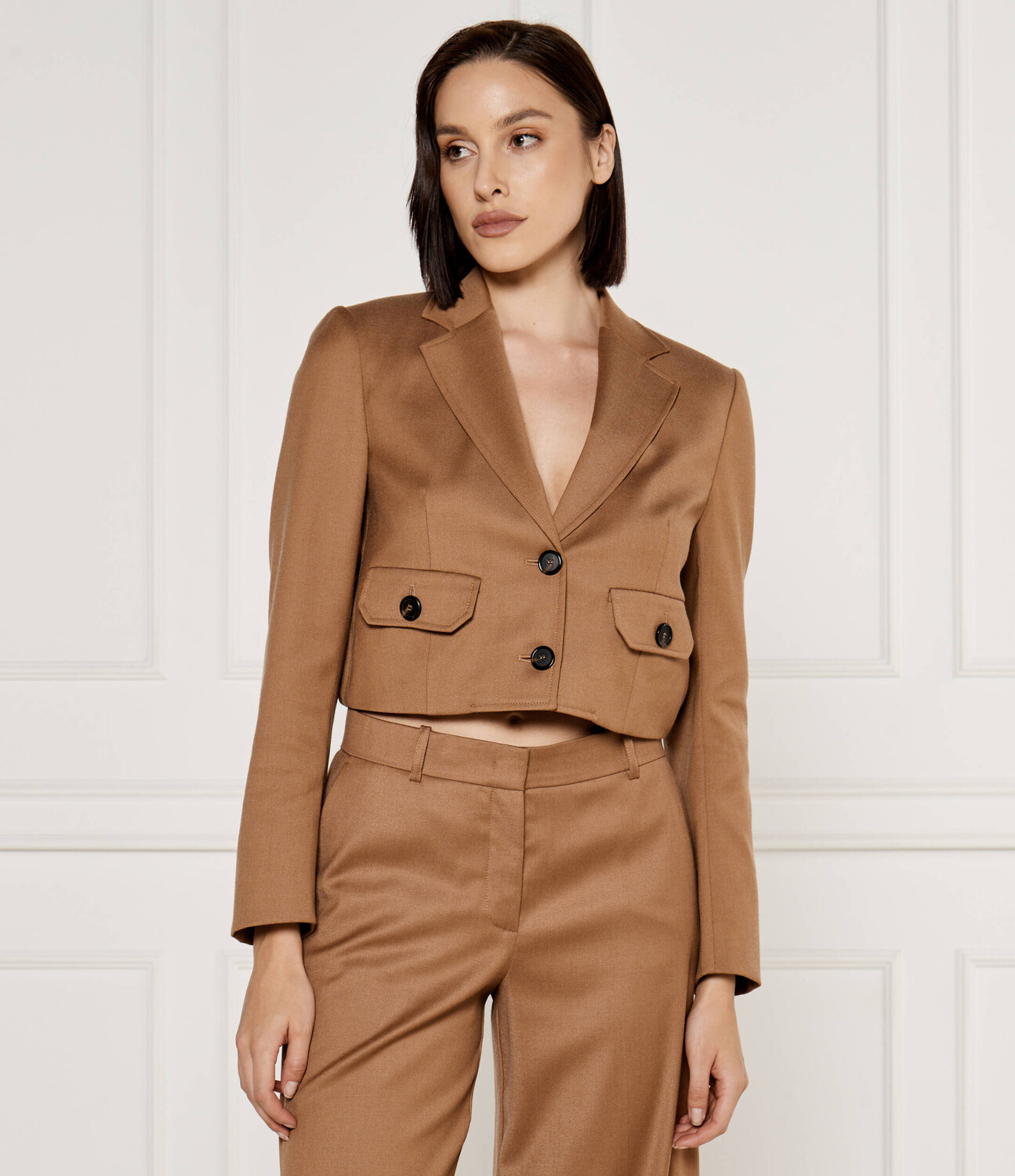 Шерстяная куртка Pinko elegante VIVONA Cropped Fit, коричневый
Шерстяная куртка Pinko elegante VIVONA Cropped Fit, коричневый