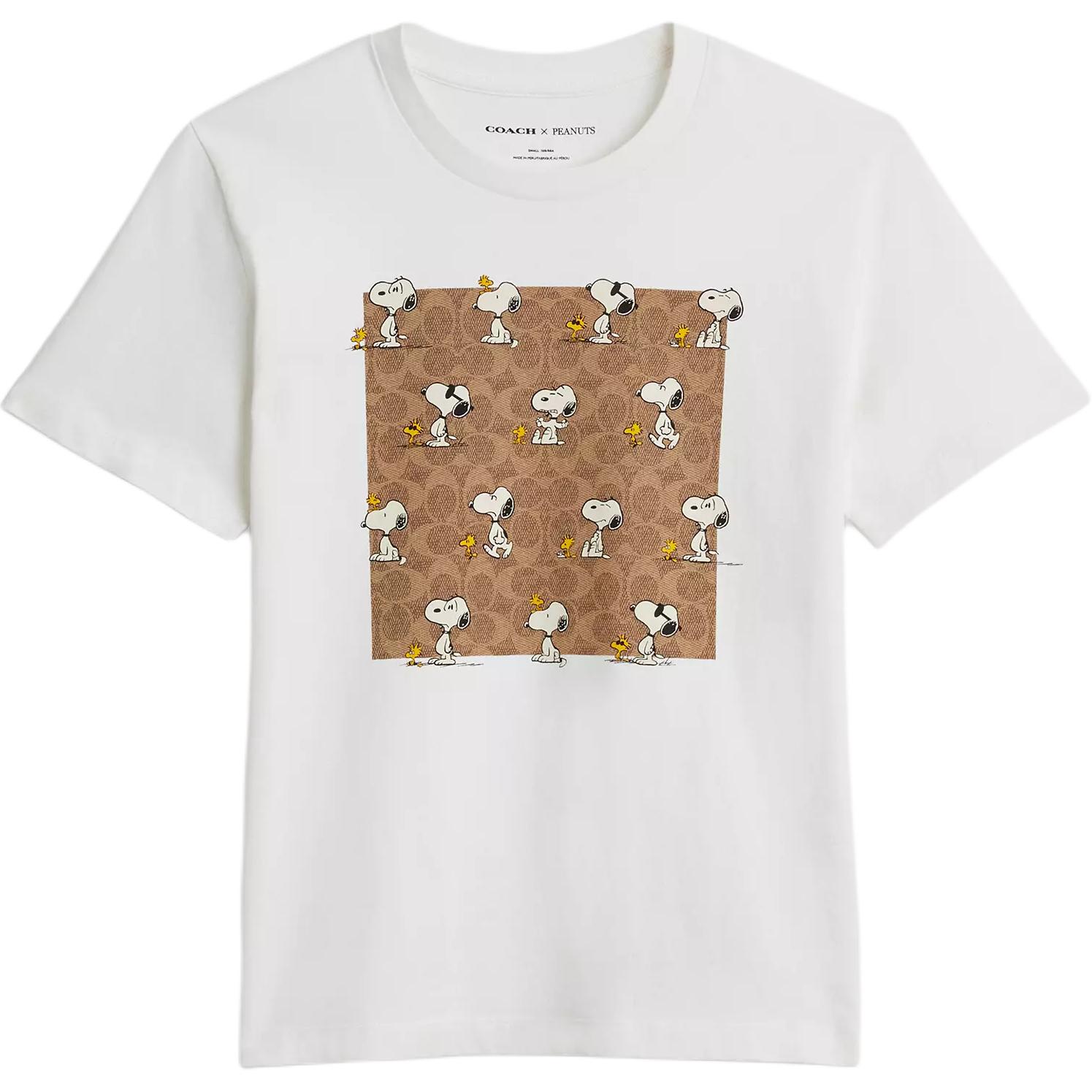 Футболка PEANUTS SS25 Regular женская COACH, белый
Футболка PEANUTS SS25 Regular женская COACH, белый