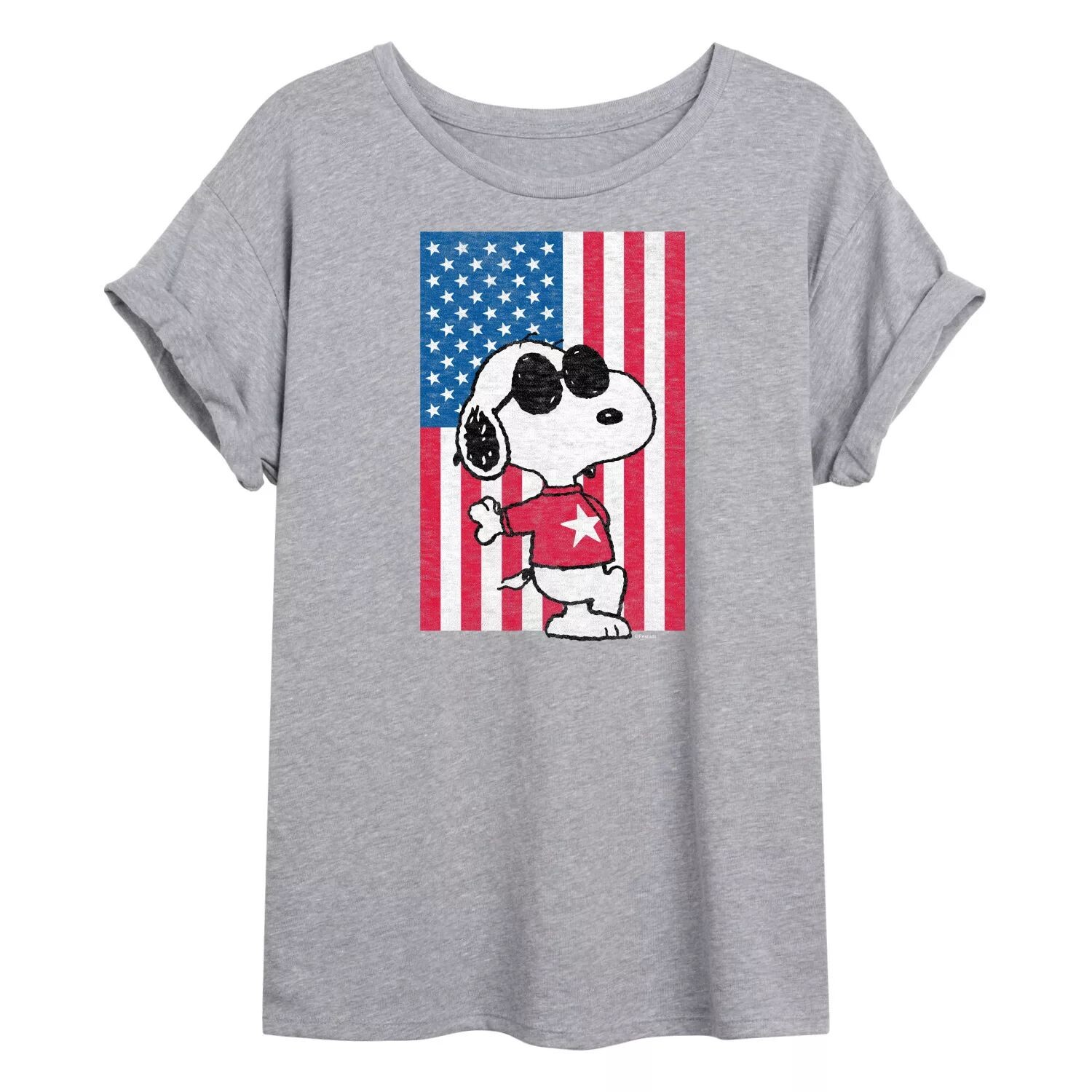 Детская футболка Peanuts Snoopy Joe Cool с струящимся рисунком и флагом Licensed Character, серый
Детская футболка Peanuts Snoopy Joe Cool с струящимся рисунком и флагом Licensed Character, серый