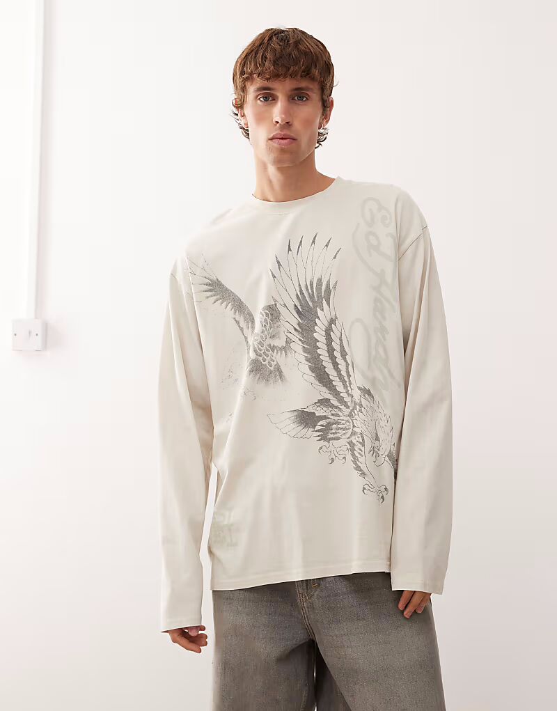 Футболка с длинными рукавами Eagle Battle кремового цвета Ed Hardy, Бежевый, Футболка с длинными рукавами Eagle Battle кремового цвета Ed Hardy
Футболка с длинными рукавами Eagle Battle кремового цвета Ed Hardy, Бежевый, Футболка с длинными рукавами Eagle Battle кремового цвета Ed Hardy