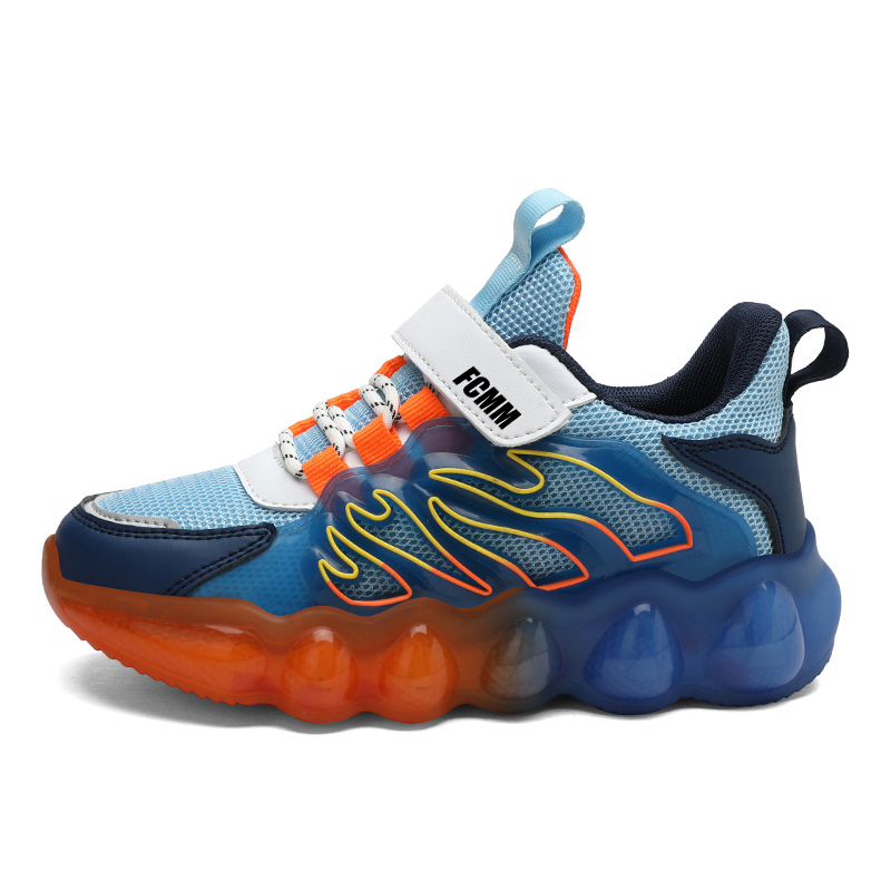 Противоскользящие, дышащие, легкие, амортизирующие детские кроссовки для бега FCMM, синий
Противоскользящие, дышащие, легкие, амортизирующие детские кроссовки для бега FCMM, синий