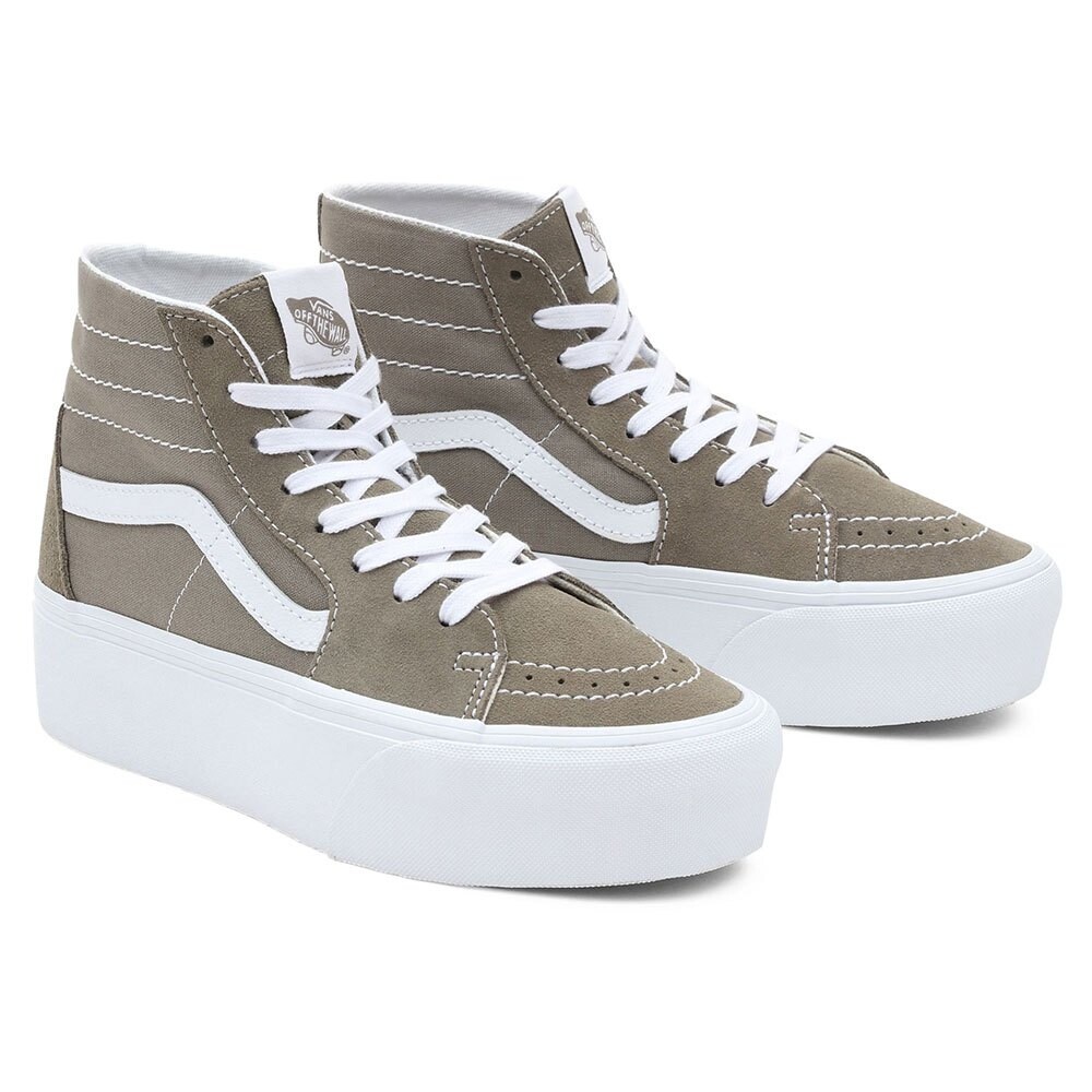 Кроссовки Vans SK8-Hi Tapered Stackform, бежевый
Кроссовки Vans SK8-Hi Tapered Stackform, бежевый