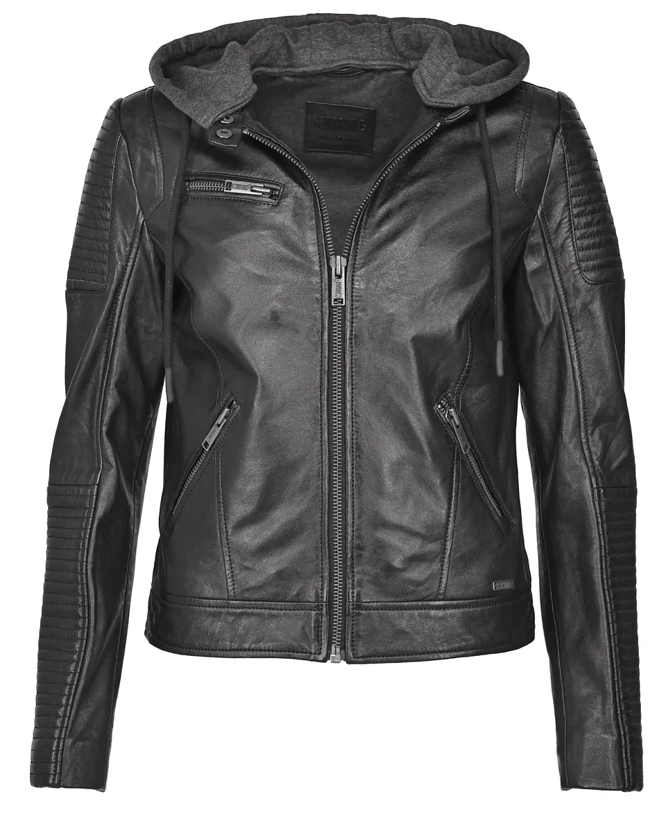 Кожаная куртка МУСТАНГ "31021324" Mustang, черный
Кожаная куртка МУСТАНГ "31021324" Mustang, черный