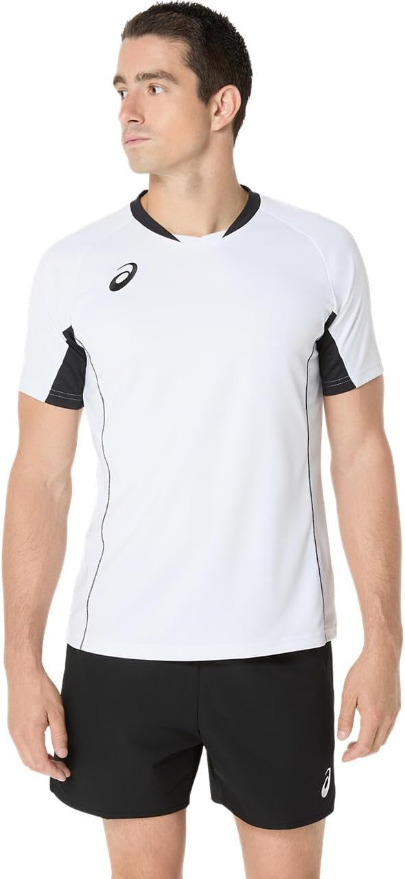 Волейбольная игровая футболка ASICS (с коротким рукавом) 2053A218, унисекс, для взрослых, белый
Волейбольная игровая футболка ASICS (с коротким рукавом) 2053A218, унисекс, для взрослых, белый