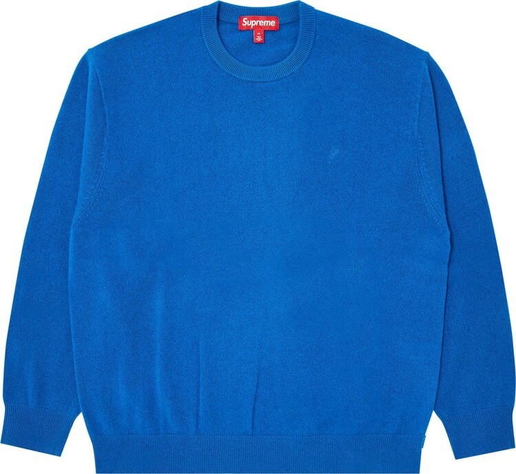 Свитер Supreme Cashmere 'Blue', синий 
Свитер Supreme Cashmere 'Blue', синий
