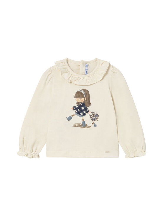 Блузка regular fit 2076 Mayoral, экрю
Блузка regular fit 2076 Mayoral, экрю