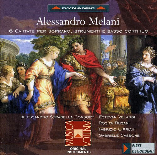 CD диск Melani / Alessandro Stradella Consort / Velardi: Cantatas for Soprano Instruments & B.C.
CD диск Melani / Alessandro Stradella Consort / Velardi: Cantatas for Soprano Instruments & B.C.
