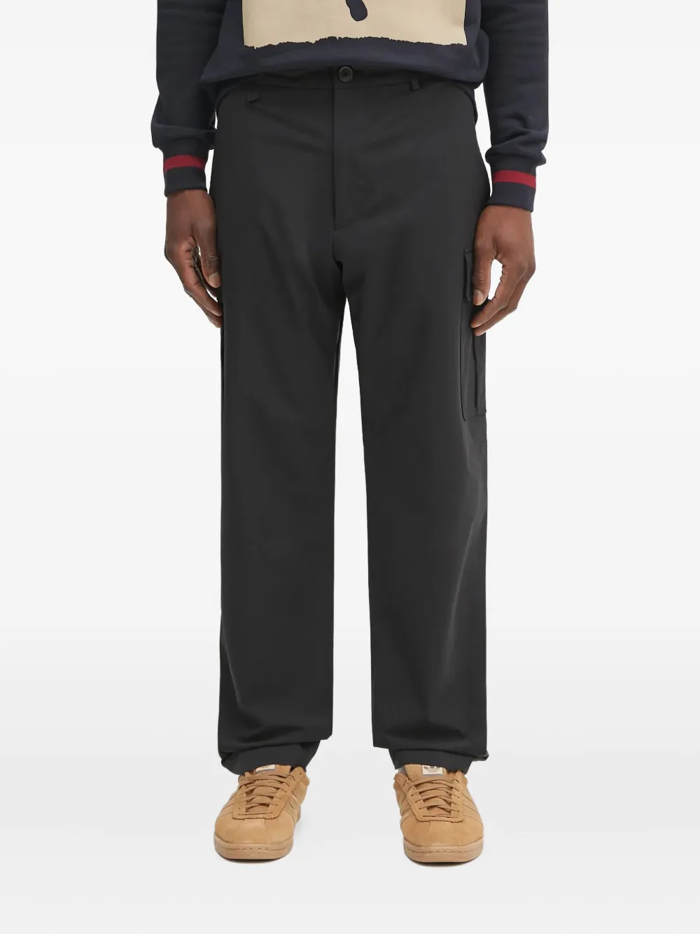 Брюки прямого кроя с застежкой на пуговицы Paul Smith, черный
Брюки прямого кроя с застежкой на пуговицы Paul Smith, черный