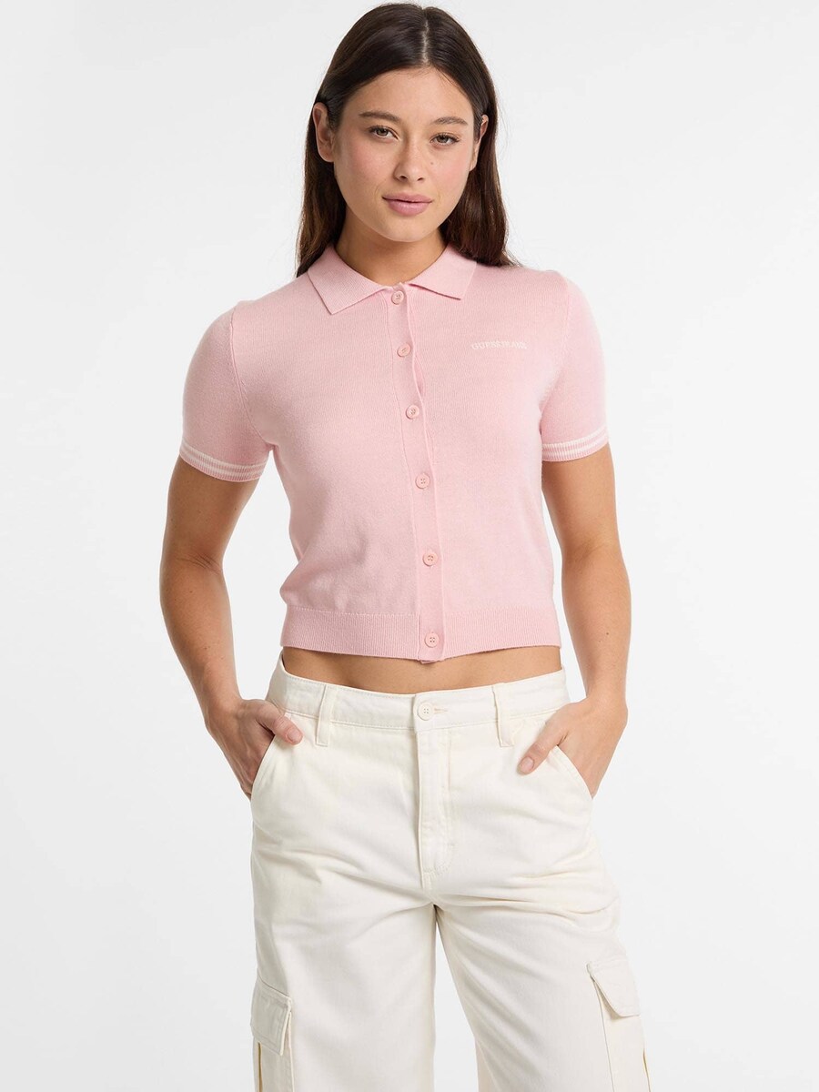 Вязаный кардиган GUESS, розовый
Вязаный кардиган GUESS, розовый