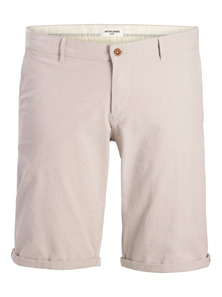 JACK & JONES PLUS Шорты-чиносы цвета «Лунный луч»
JACK & JONES PLUS Шорты-чиносы цвета «Лунный луч»