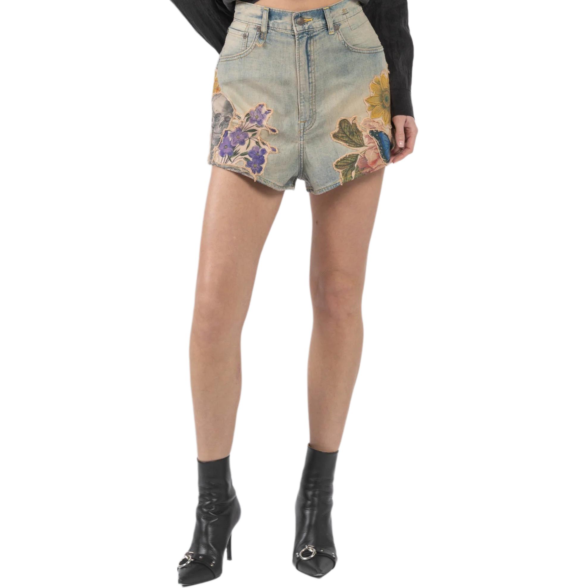 R13 Джинсовые шорты женские голубые
R13 Джинсовые шорты женские голубые