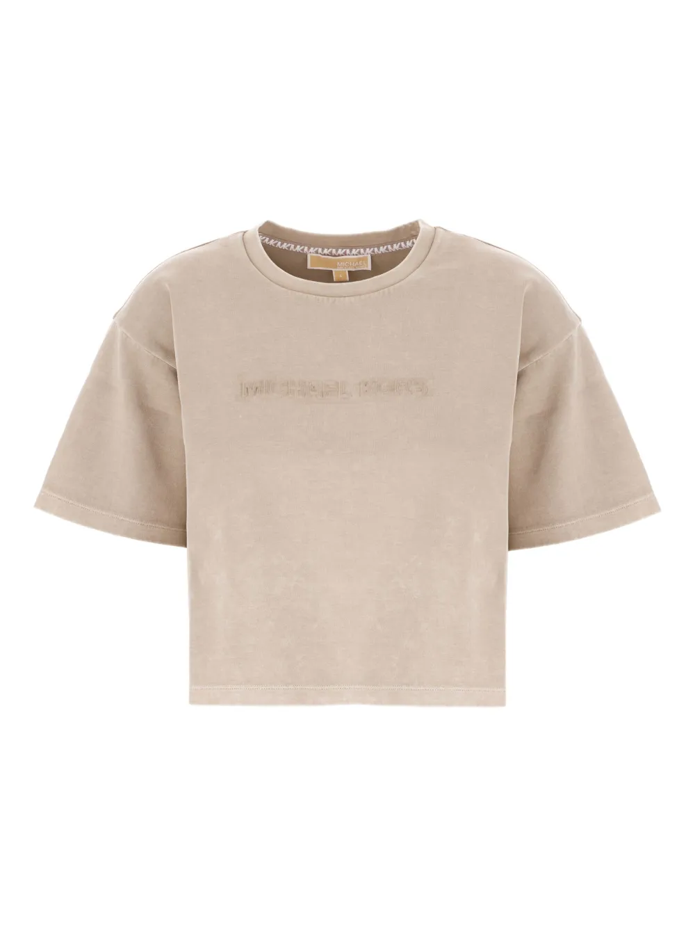 Футболка с логотипом Michael Michael Kors, нейтральный 
Футболка с логотипом Michael Michael Kors, нейтральный
